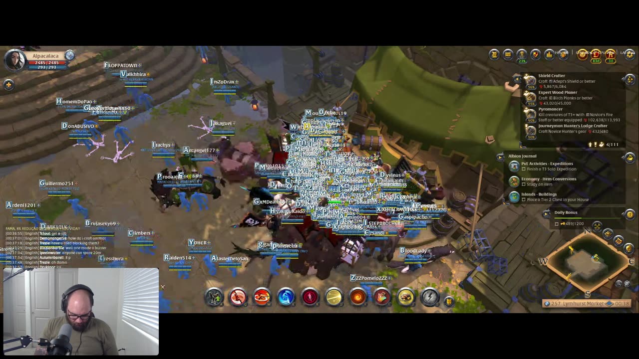 Albion Online - Trying out builds in Corrupted! - Come Hang Out