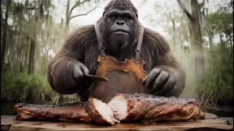 Bigfoot makes delicious Filet O'Gator