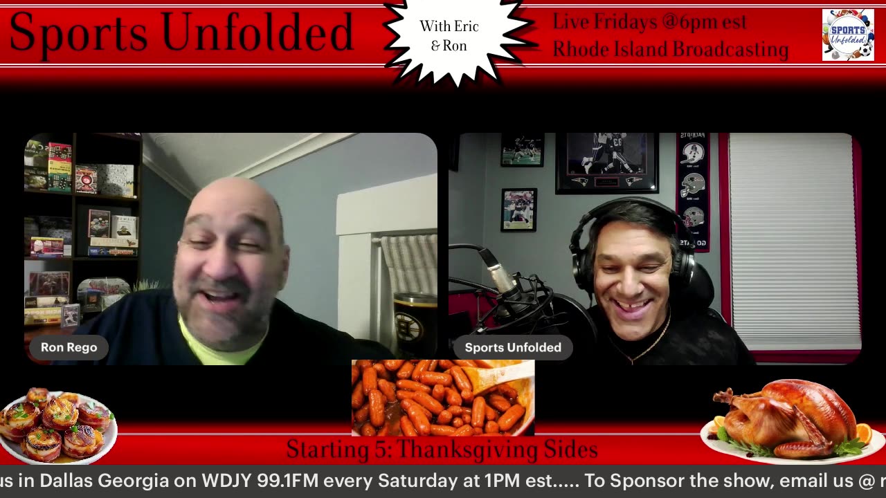 Sports Unfolded S5E48: Giving Thanks to Cooks