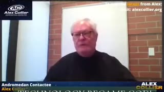 Alex Collier explains the god of technology and earth's tilt