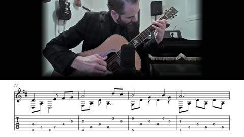 The First Noel - Fingerstyle Christmas Guitar Lesson (Sheet Music + TAB)