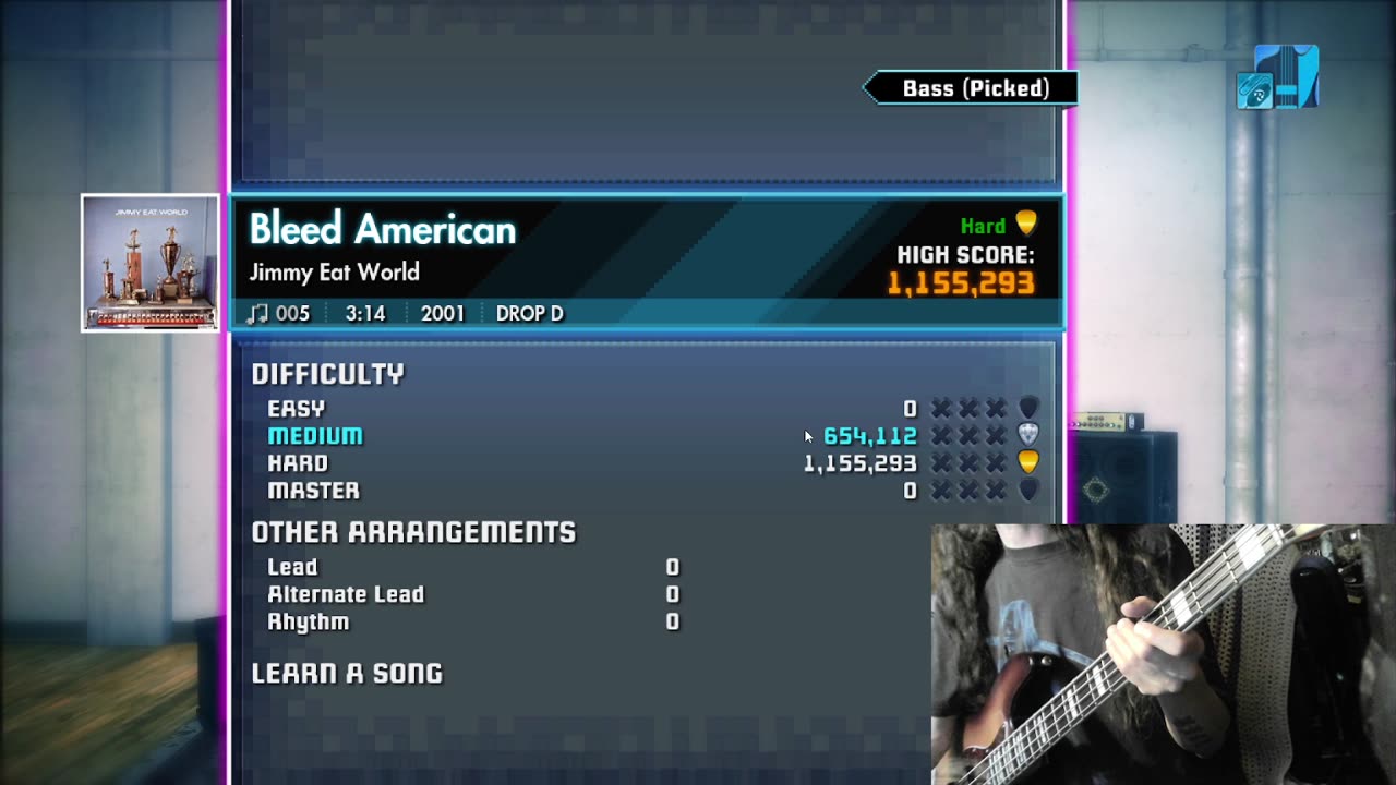 Bleed American - Jimmy Eat World (Rocksmith 2014) Medium Score Attack