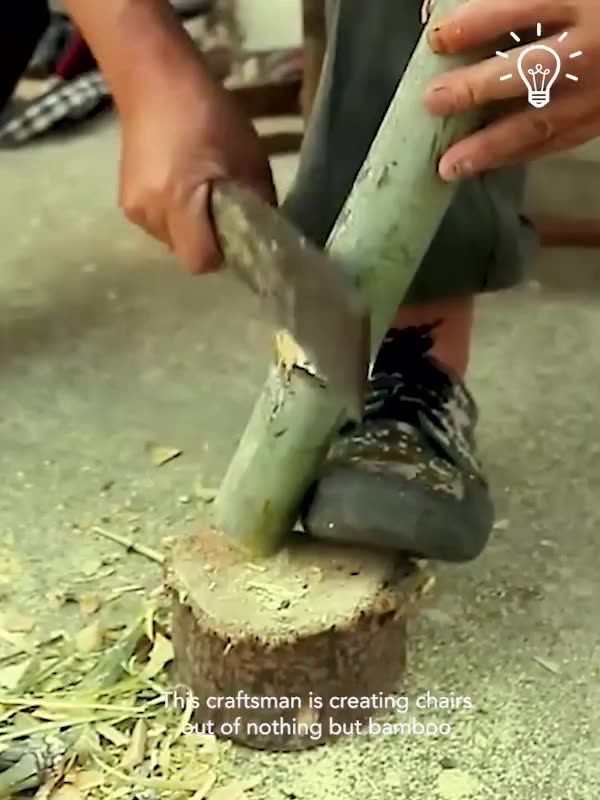 Bamboo crafting at its finest!.hd