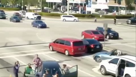 She Saw a Car Losing Control… What She Did Next Wi#touchingmoments #positiveenergy #shockingmoment