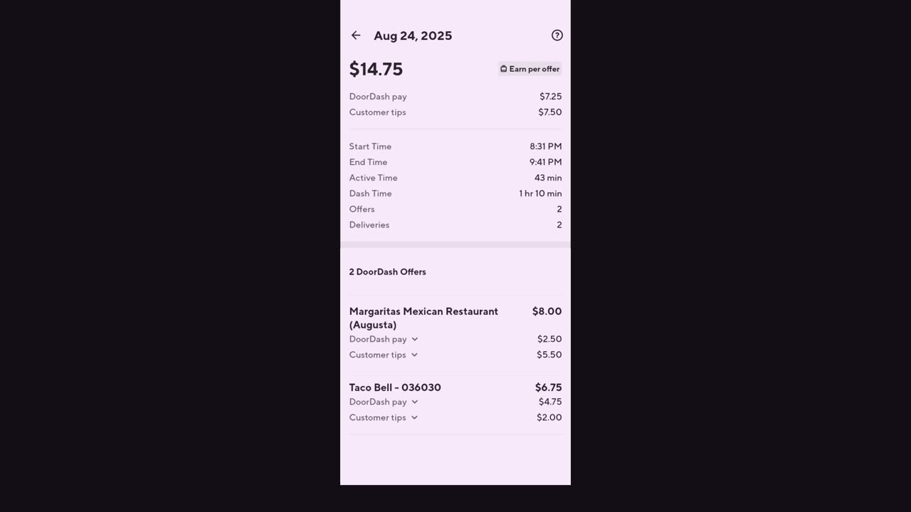 Mini Dash 8-24-25