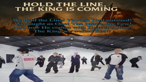 The Veil & Flame ~ Hold the Line, The King is Coming! { Lyrics } Remix 1 { Dance Ver. } Christcore