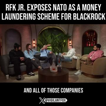 ❗️ NATO IS ONLY A MONEY LAUNDERING SCHEME FOR BLACKROCK - RFK JR