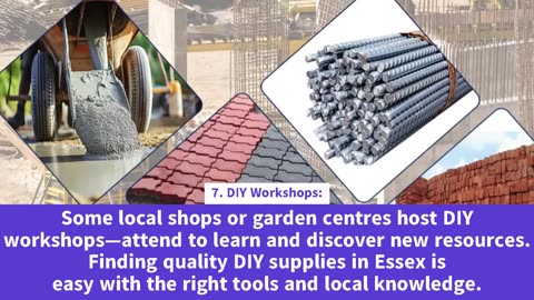 How to Find DIY Supplies in Essex