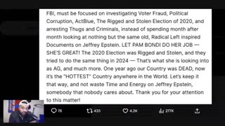 🔥He's BACK! Special Counsel to Be APPOINTED on EPSTEIN FILES! MAGA get’s THE NEWS THEY WANT