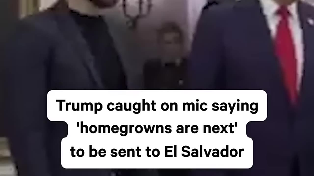 Tump threatens TO EXPORT U.S citizen TO FOREIGN Prisons