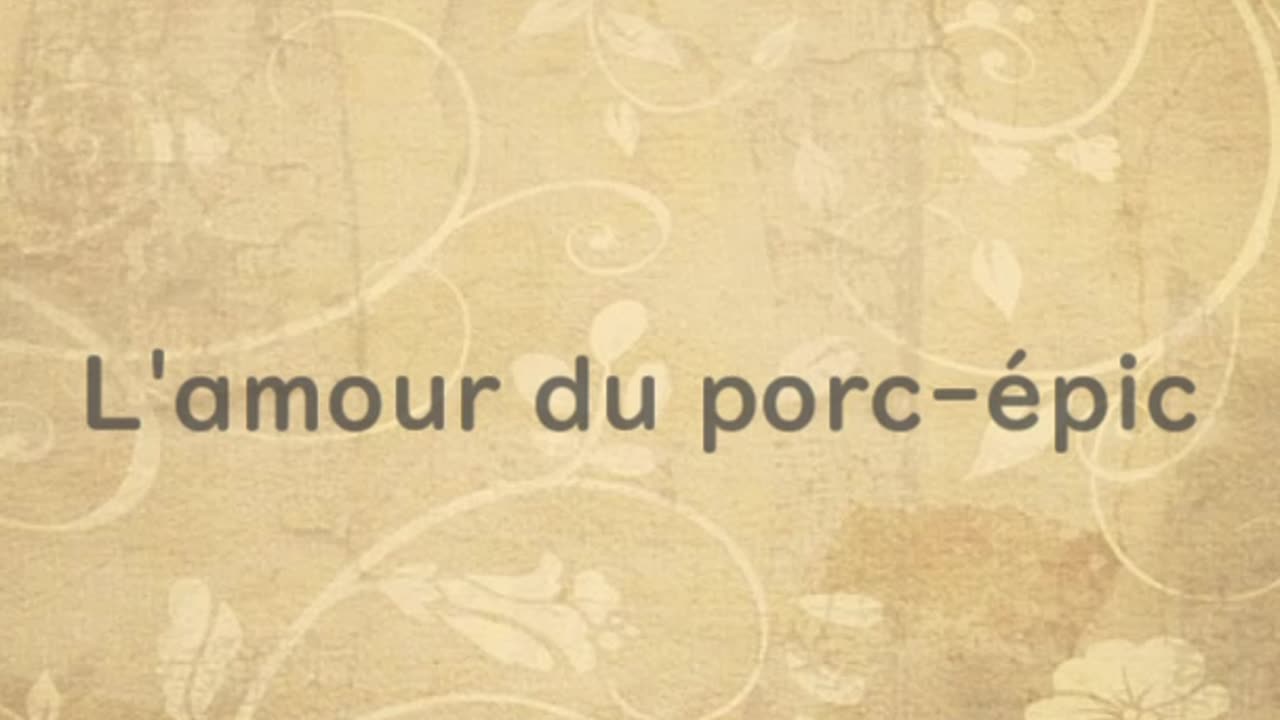 L'amour du porc-épic - Huhito Fables-Version française Vol.28