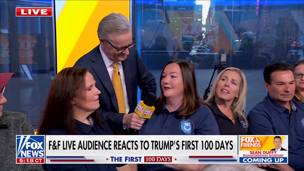 Americans' reaction to President Donald J. Trump's first 100 days: The first 100 days has been a breath of fresh air.