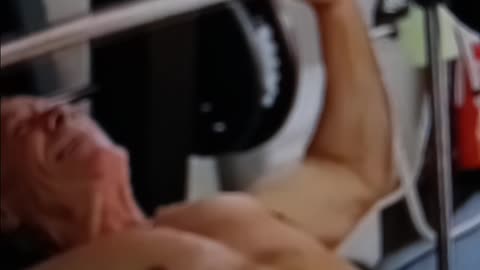 80 yr old still pumping iron