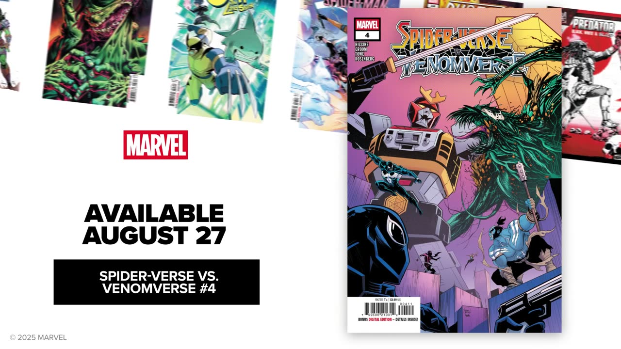 New Marvel Comics Aug 27 2025