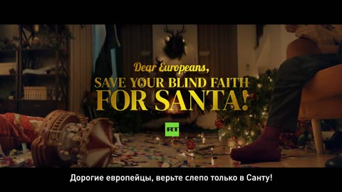 "It's Putin's fault!!" - RT Christmas 2025 Greeting to the Europeans