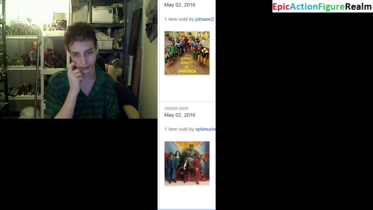 My 5-2-2016 To 5-20-2016 Action Figure Purchase History on eBay Revealed (Marvel Action Figures)