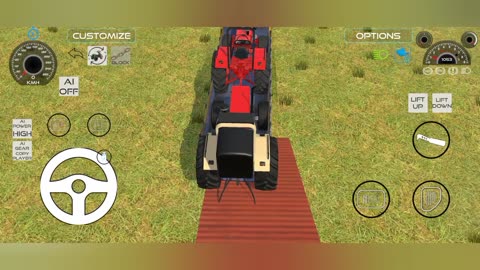 Truck and tractor game