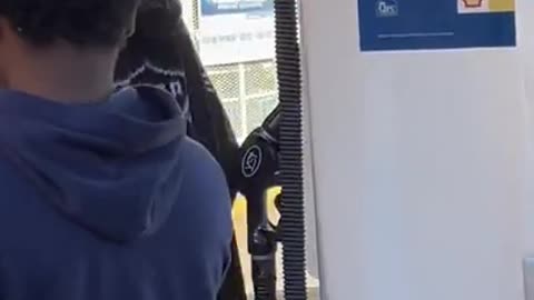 Negress tells Asian woman to go eat her dog with some rice