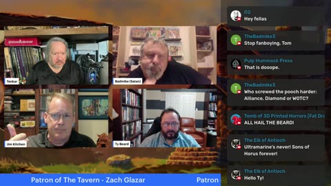 Talking Crit Live! W/ Special Guest Bill Webb - Tonight, Wed April 30th @ 8PM ET