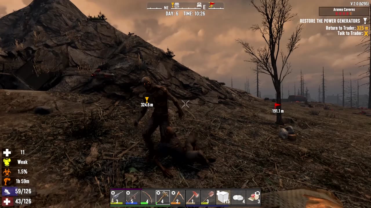 I BIT IT!!!! @UndeadGrizz #shorts #7dtd #zombiesurvival #gamingshorts