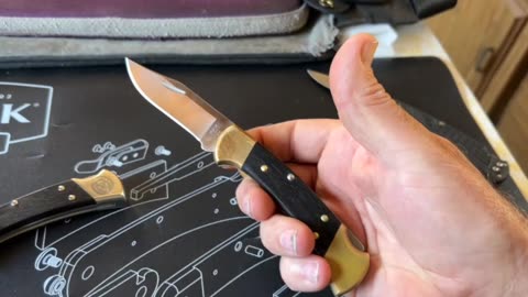 Buck 112 Ranger Nickel Silver Drop Point Eagle Scout Commemorative knife