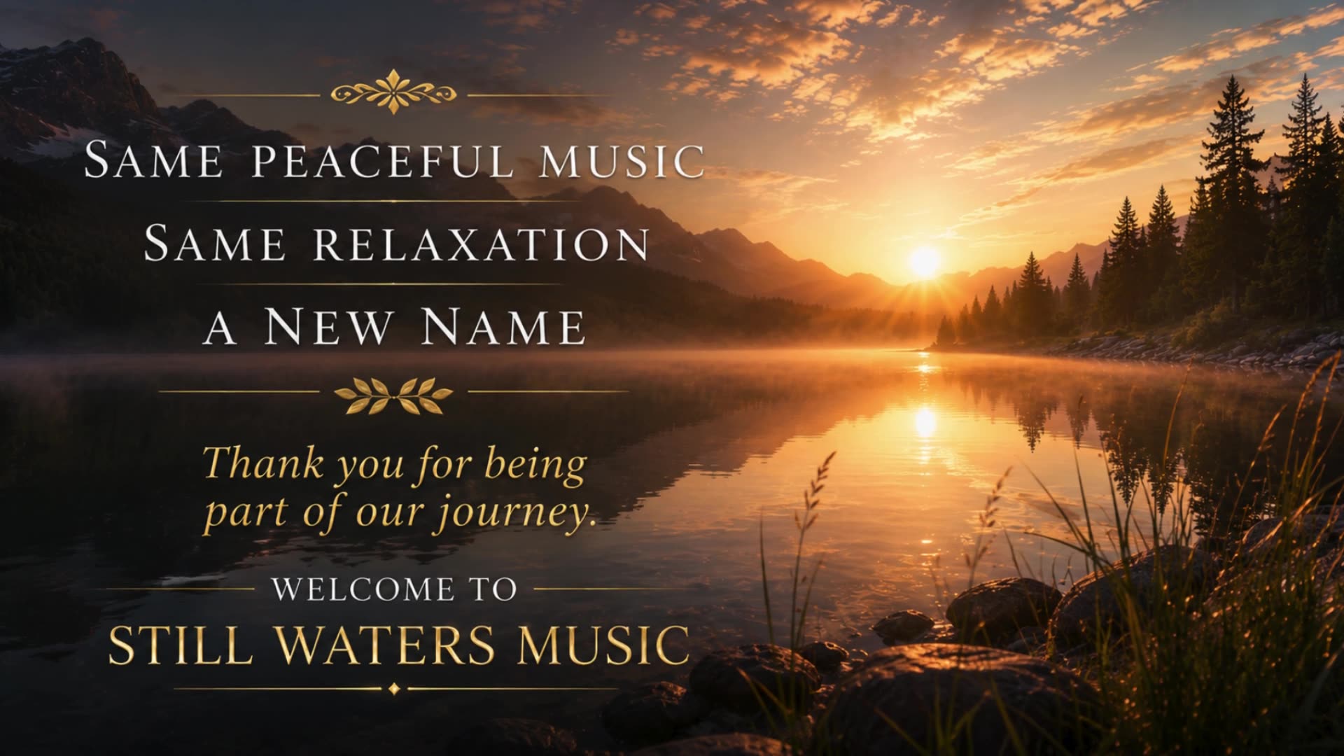 Just Chillax Is Changing... Welcome to Still Waters Music