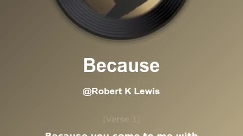 Because
