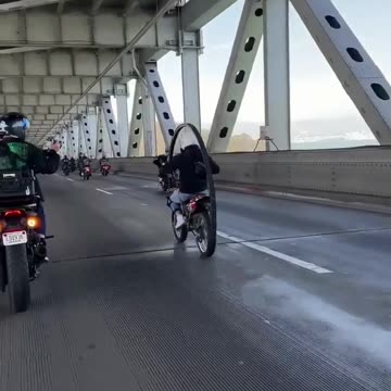 She's a total moto-maverick!