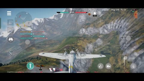 War Thunder Mobile Tier 4 bombers gameplay - He-111, B25 gameplay
