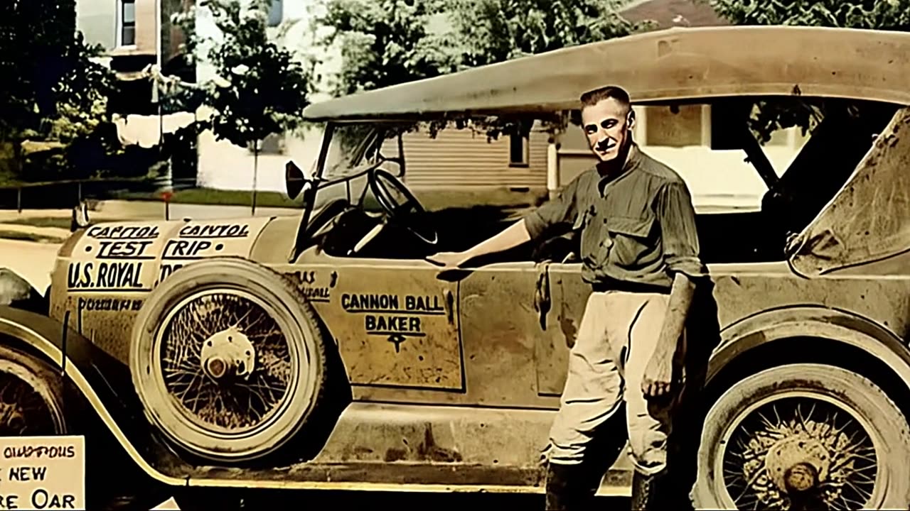 RACING LEGEND ERWIN CANNOBALL BAKER