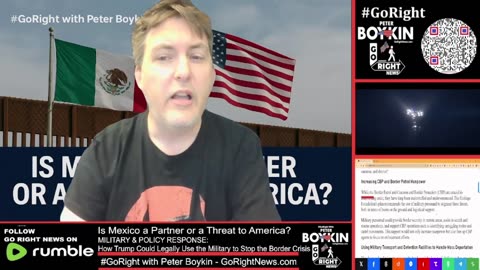 Mexico a Partner or a Threat to America? #GoRight With Peter Boykin #GoRightNews