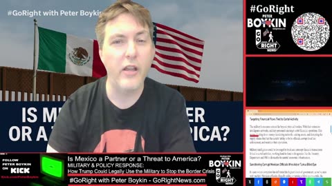 Mexico a Partner or a Threat to America? #GoRight With Peter Boykin #GoRightNews