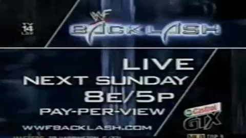 WWF Backlash 2002 TV Commercial