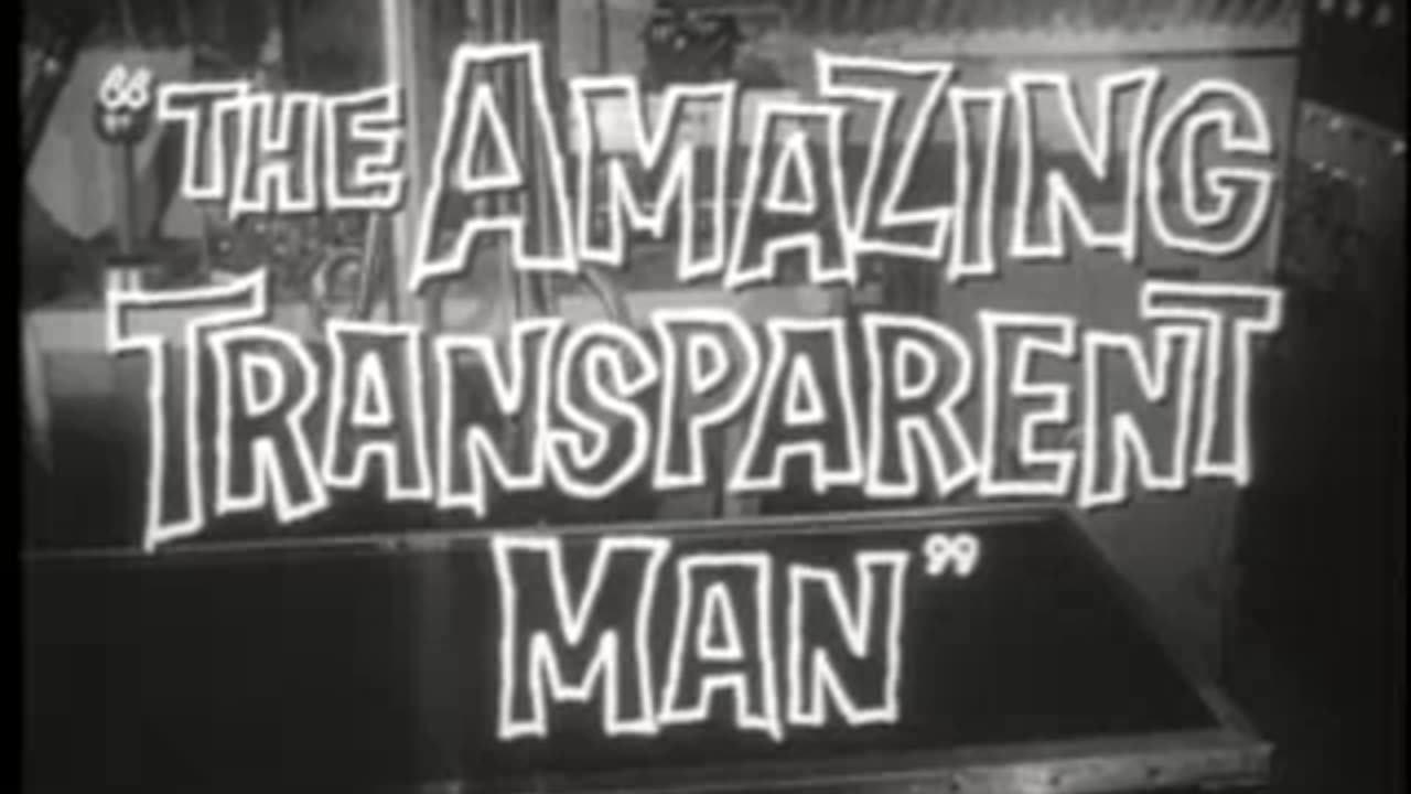 The Amazing Transparent Man - 1960
