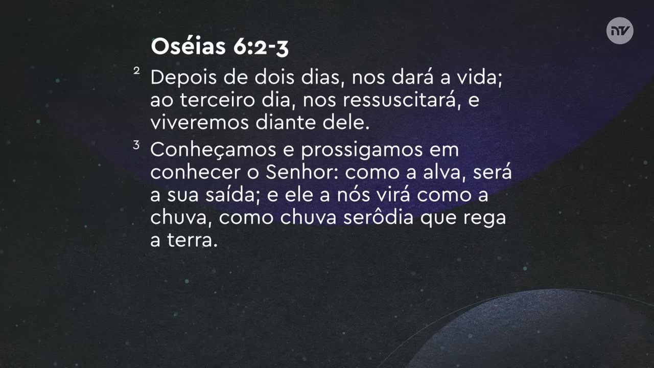 Tema do ano 2025: o Terceiro dia! Parte I / 4