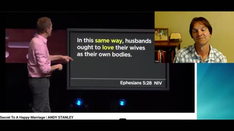 Pastor Andy Stanley - The Secret to a Happy Marriage...