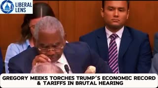 Gregory Meeks TORCHES Trump’s Economic Record & Tariffs in Brutal Hearing