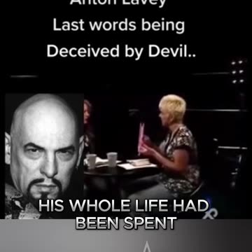 A Satanist’s Final Words Before Death…