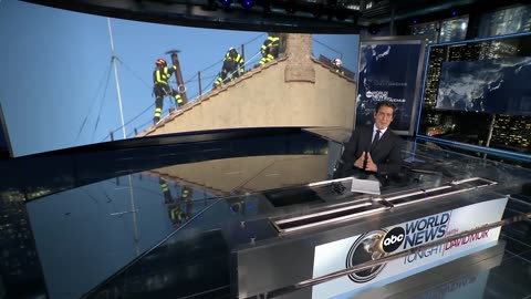 Vatican firefighters install chimney ahead of Conclave to elect new pope