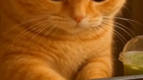 Cat funny animal