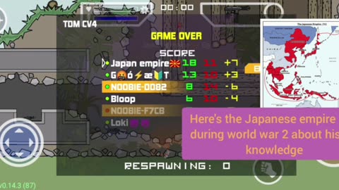 MiniMilitia Japanese pro player