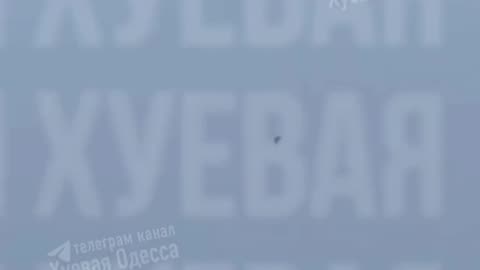 A downed Russian drone near Odesa.