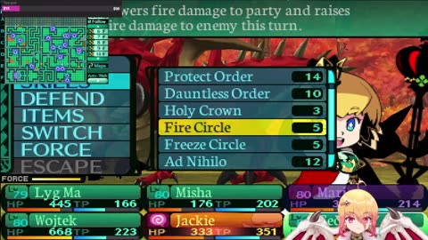 The party gets corrected by an ojii-san dragon
