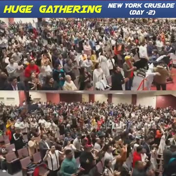 NEW YORK CRUSADE DAY-2 | यीशु के नाम में | #shorts | Anugrah TV