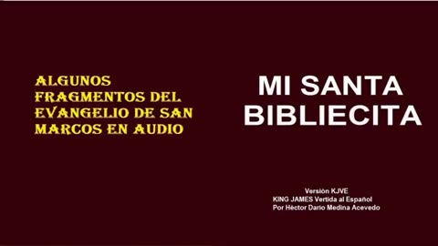 MI SANTA BIBLIECITA 41 Marcos