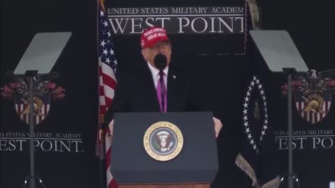 Trump Touts Return To Merit-Based Systems In West Point Commencement Speech