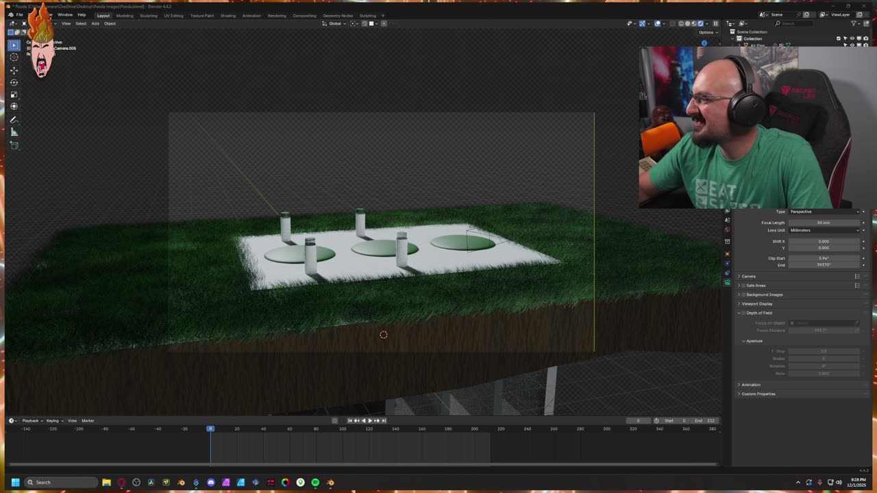 Contract work in Blender shizz