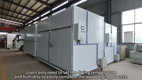 The wood electric heating drying box