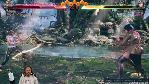 Working on my defense before Combo Breaker (A special guest today)