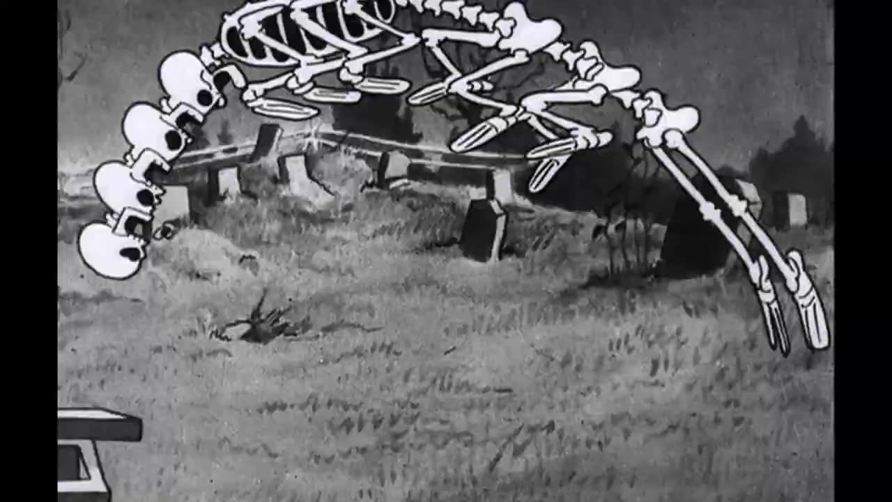 The Skeleton Dance - Silly Symphony (1929)